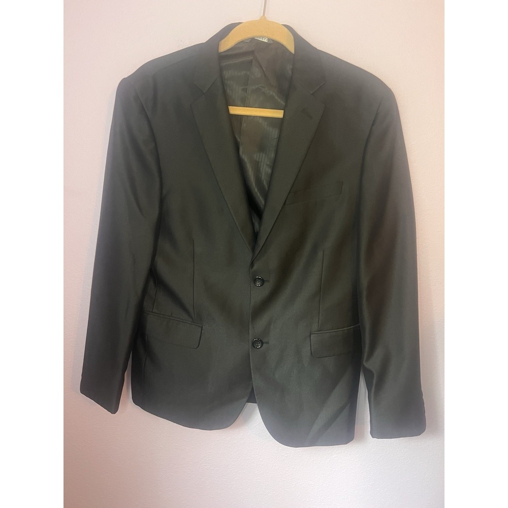 Men's Caravelli Slim Black Blazer Jacket Business Wedding Size 38S